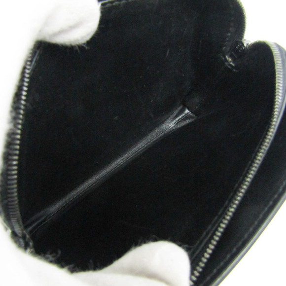 BALENCIAGA B Logo 592898 Leather Shoulder Bag Black - Picture 12 of 14